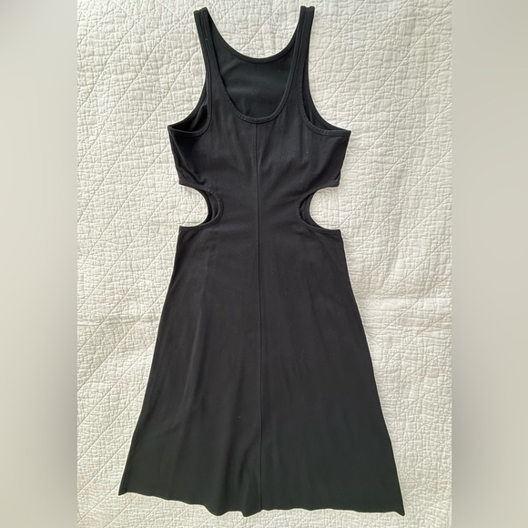 👗FRAME Cut Out Midi Dress 100% Organic Cotton - Picture 12 of 13